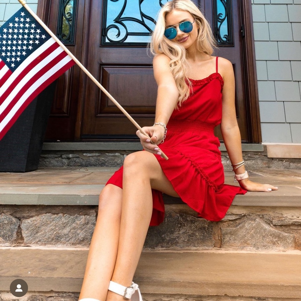 Red dress